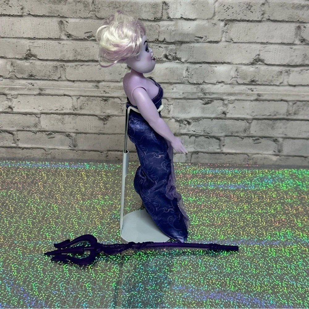 Disney Princess Villains Ursula Fashion Doll Accessory Removable Clothes Staff